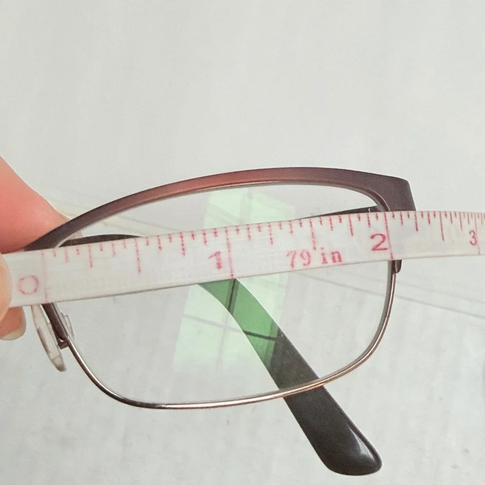 Bebe Hellcat BB5064 Brown Leopard Print Semi Rimless Eyeglasses Frames ONLY